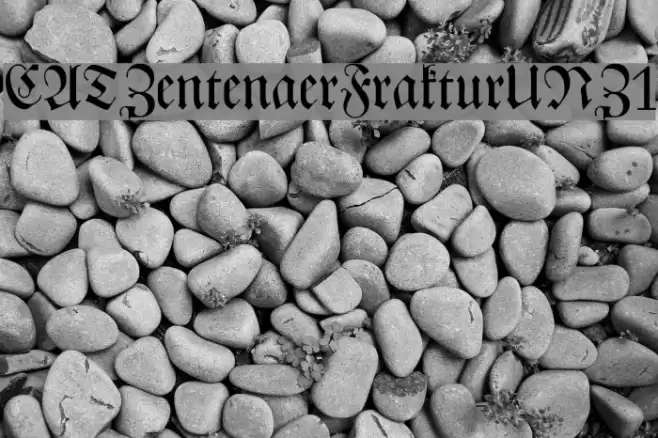 CATZentenaerFrakturUNZ1 Font examples