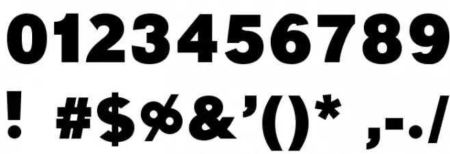 CATexasFuneral Font OTHER CHARS