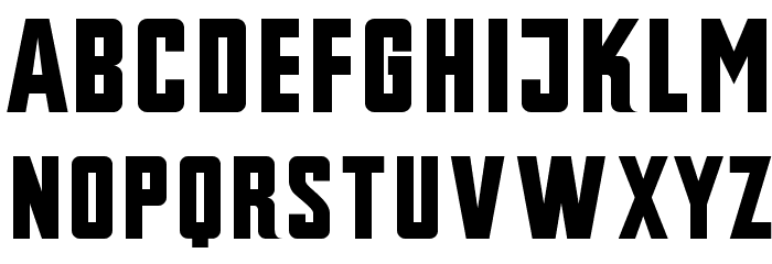 CATraktor Font LOWERCASE