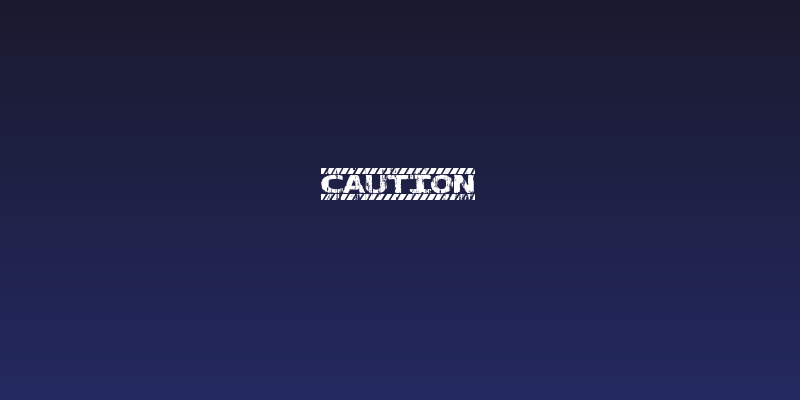 CAUTION Social Header