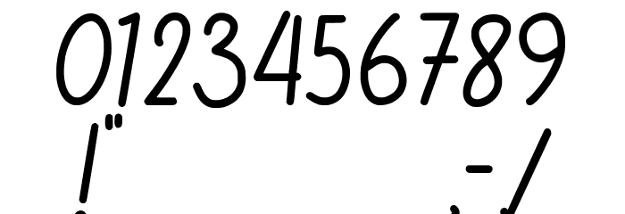 CAVENDISH Font OTHER CHARS