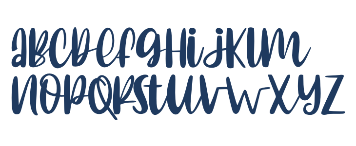 CAlifornia dolphin Lowercase