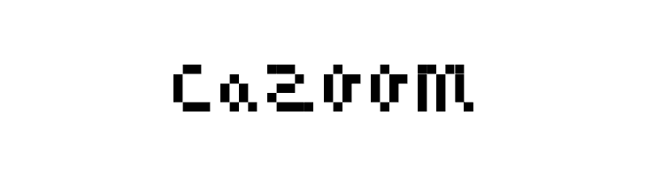 CaZOOM  フリーフォントのダウンロード