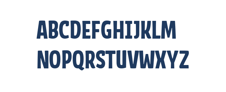 Caacupe One Regular Uppercase
