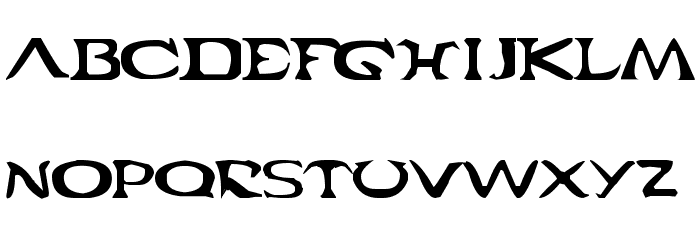Cabal Font LOWERCASE
