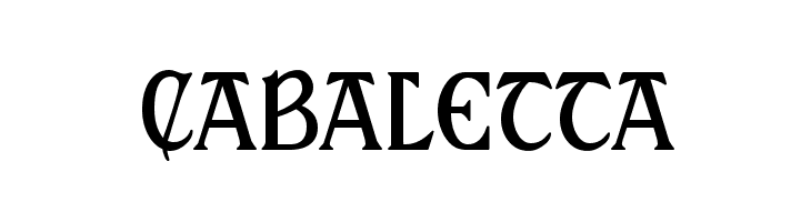 Cabaletta  لخطوط تنزيل
