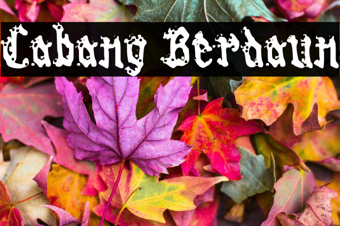 Cabang Berdaun Example 1