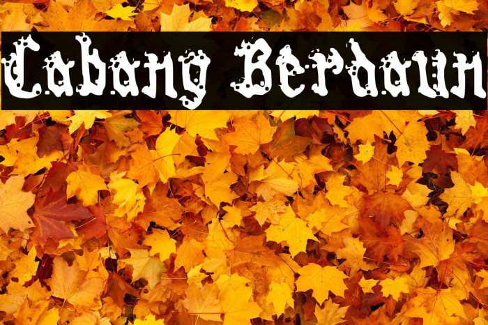 Cabang Berdaun Example 2