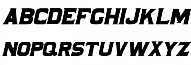 Cabaret Display Italic Font Litere mari