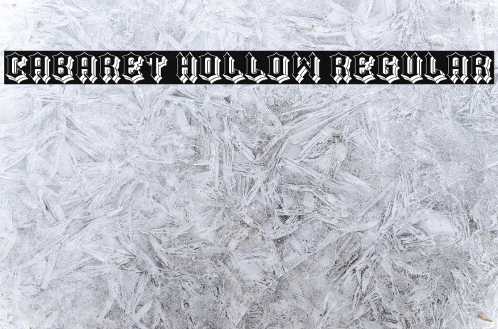 Cabaret Hollow Regular Example 3