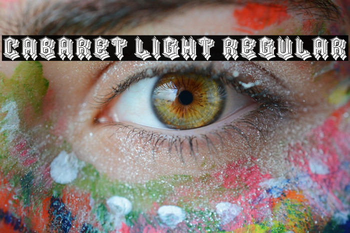 Cabaret Light Regular Example 1