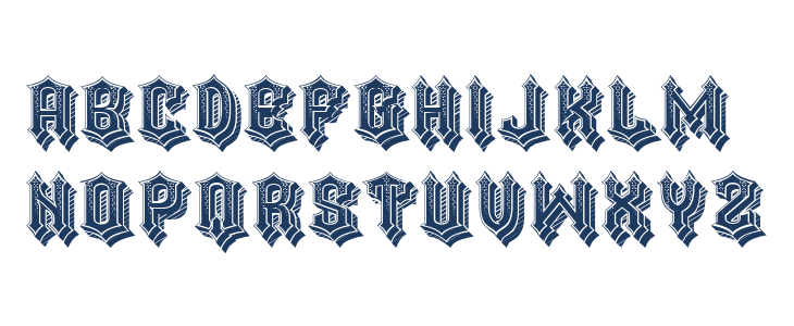 Cabaret Light Regular Lowercase