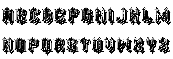 Cabaret Regular Font LOWERCASE