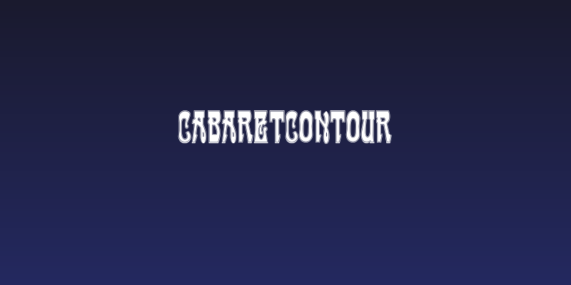 CabaretContour Social Header