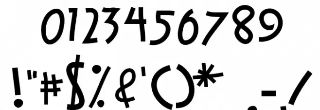 Cabaret_Voltaire Font OTHER CHARS