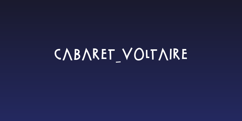 Cabaret_Voltaire Social Header