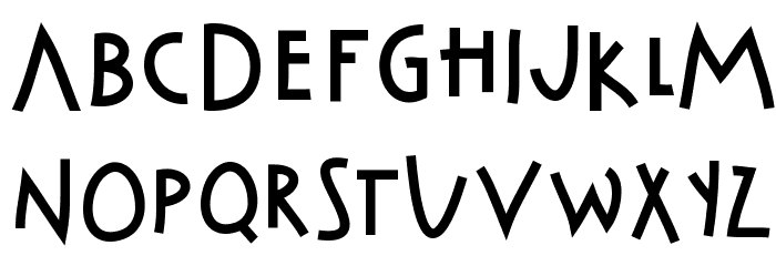 Cabaret_Voltaire Font LOWERCASE