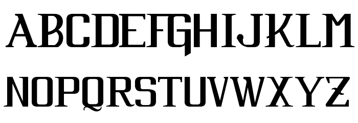Cabaret Font LOWERCASE