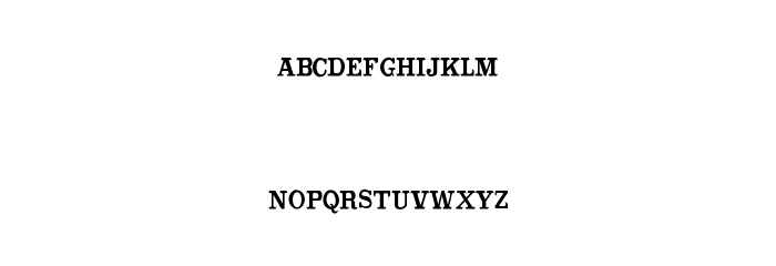 CabbagetownBookNano Font LOWERCASE