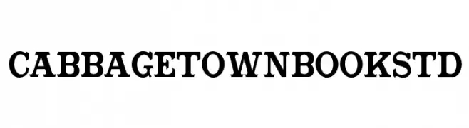 CabbagetownBookStd  لخطوط تنزيل