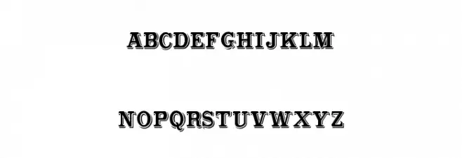 CabbagetownMicro Font LOWERCASE
