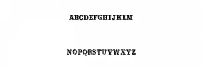 CabbagetownNano Font LOWERCASE