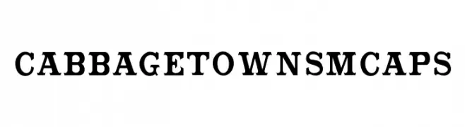 CabbagetownSmCaps  フリーフォントのダウンロード