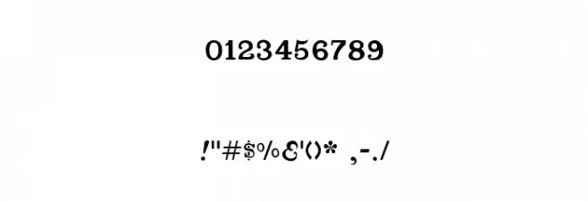 CabbagetownSmCapsMicro Font OTHER CHARS