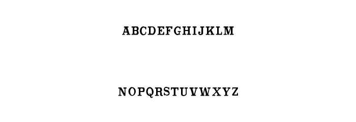 CabbagetownSmCapsNano Font LOWERCASE