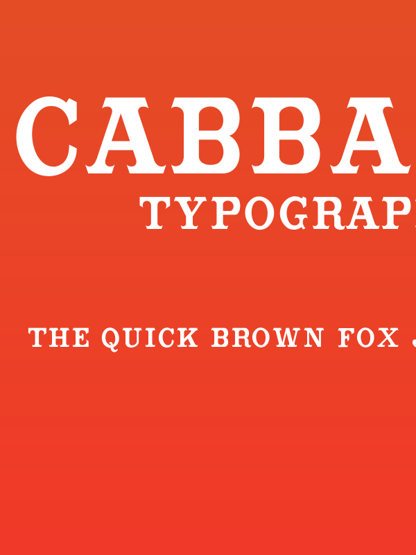 CabbagetownSmCaps Poster