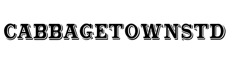 CabbagetownStd Schriftart