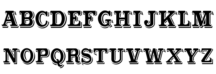 CabbagetownStd Schriftart Kleinbuchstaben