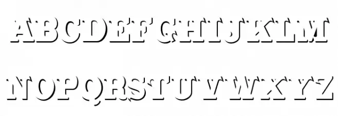 CabbagetownStone Schriftart Groß