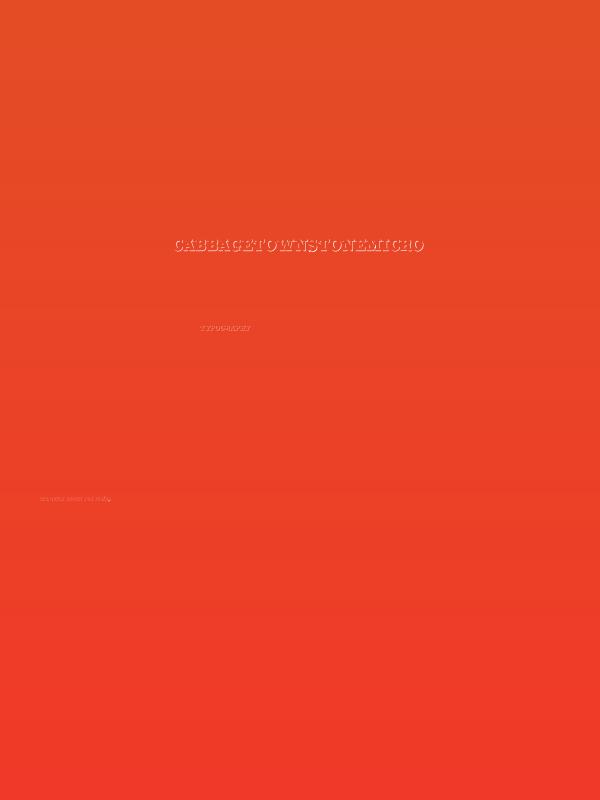 CabbagetownStoneMicro Poster