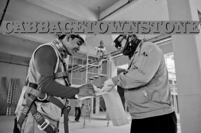 CabbagetownStone Font examples