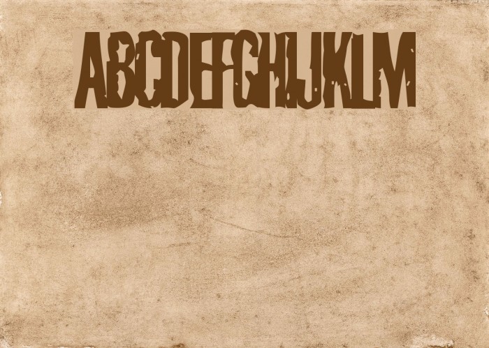 Cabeen Condensed Font examples
