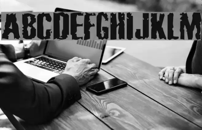 Cabeen Crappy Font examples