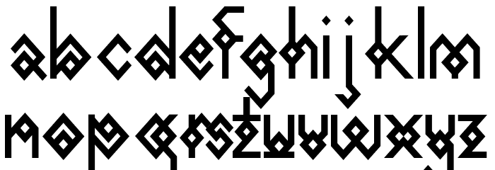 Cabella Font LOWERCASE