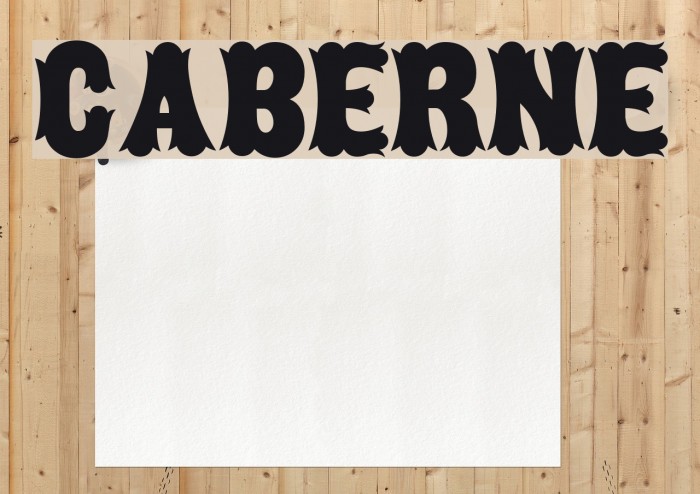 Caberne Font examples