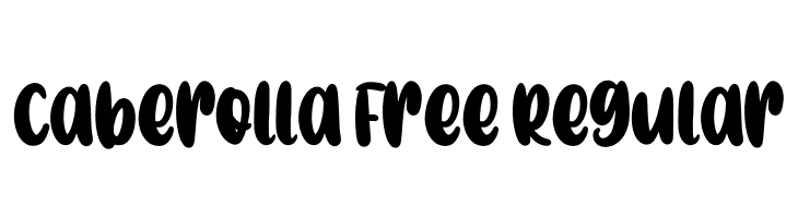 Caberolla Free Regular  لخطوط تنزيل