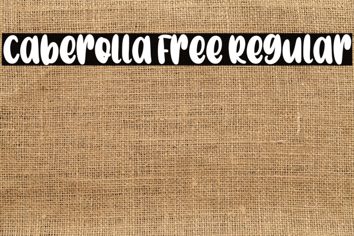 Caberolla Free Regular Example 1