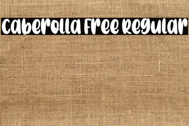 Caberolla Free Regular Example 1
