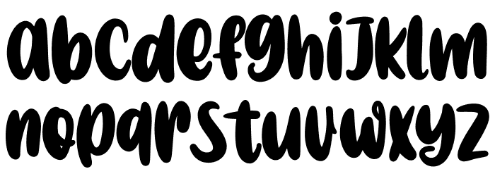 Caberolla Free Regular Font LOWERCASE