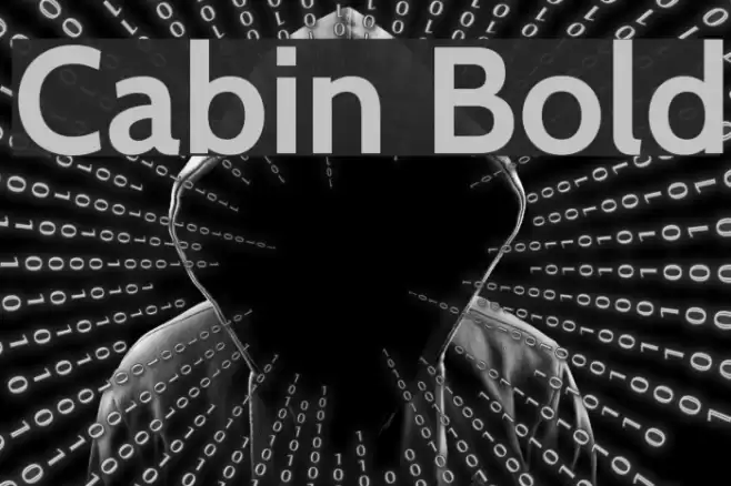 Cabin Bold Font examples