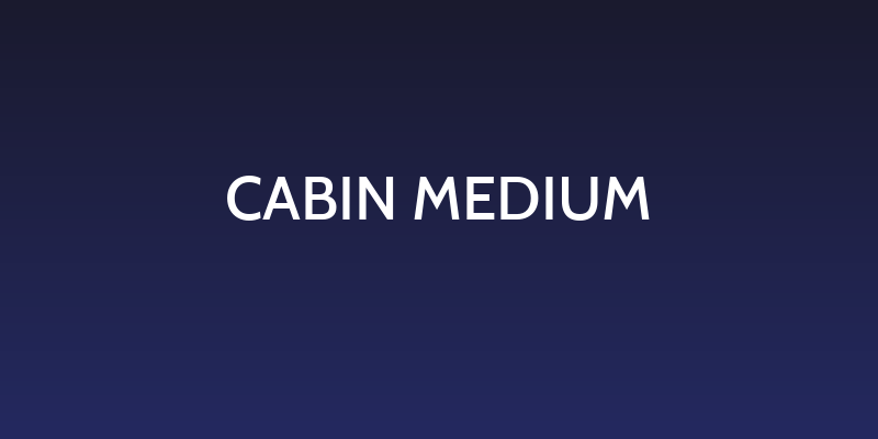 Cabin Medium Social Header