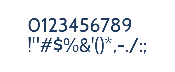 Cabin Regular Other Characters