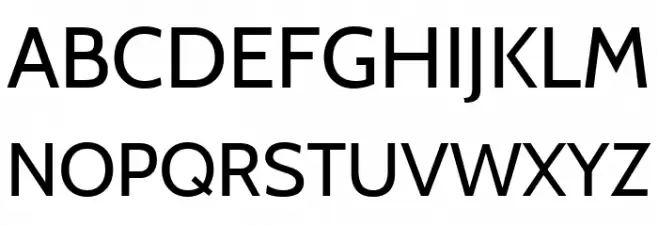 Cabin Regular Шрифта ВЕРХНИЙ