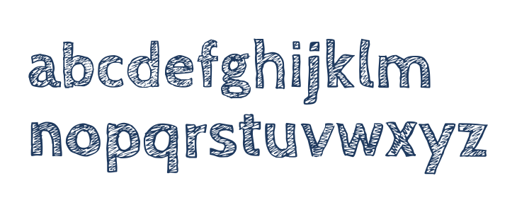 Cabin Sketch Bold Lowercase