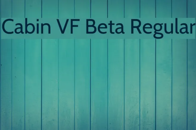Cabin VF Beta Regular Example 1