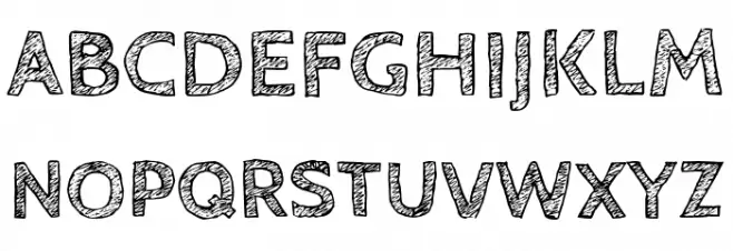 CabinSketch-Bold フォント 大文字